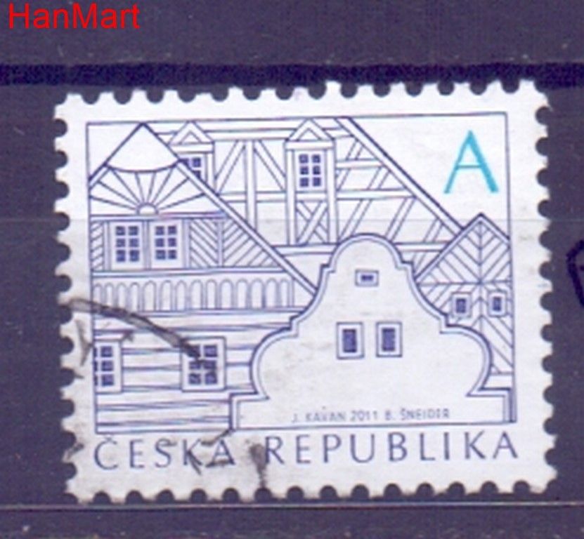 Znaczek Czechy 2012 Mi mpl752e Stemplowane