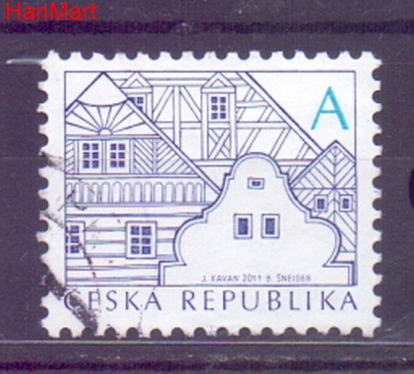 Znaczek Czechy 2012 Mi mpl752i Stemplowane