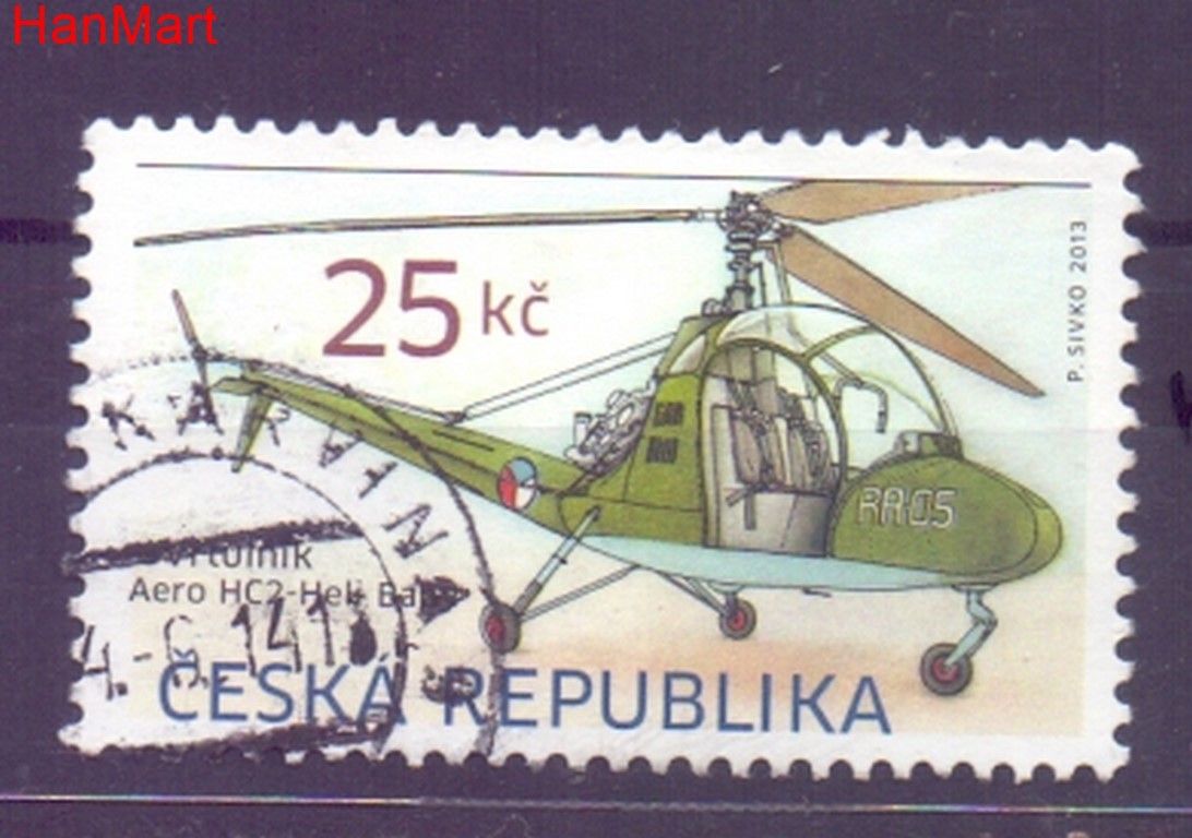 Znaczek Czechy 2013 Mi mpl756h Stemplowane