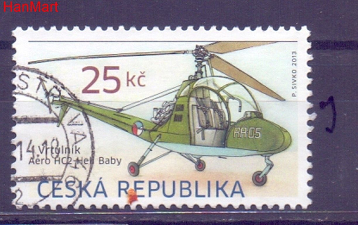 Znaczek Czechy 2013 Mi mpl756j Stemplowane