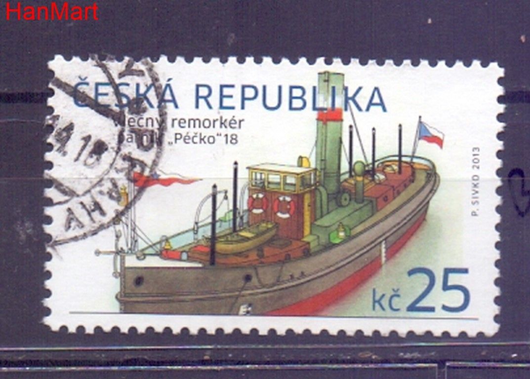 Znaczek Czechy 2013 Mi mpl761b Stemplowane