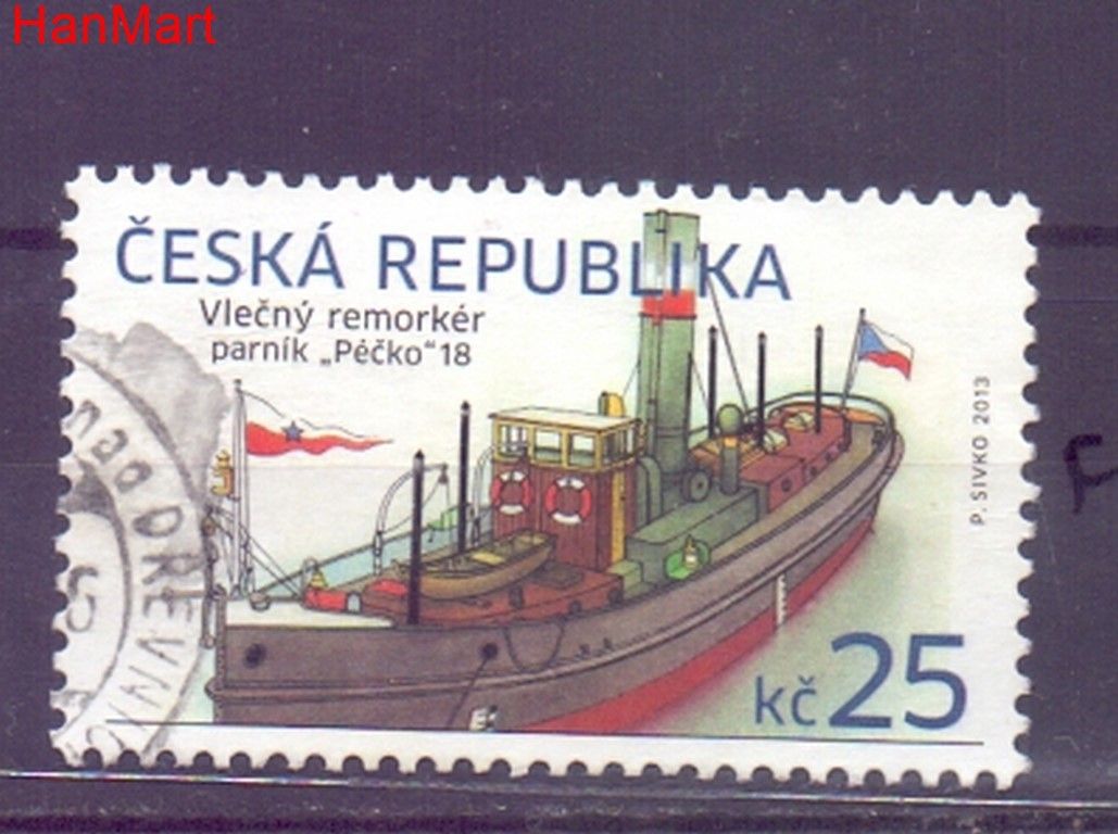 Znaczek Czechy 2013 Mi mpl761f Stemplowane