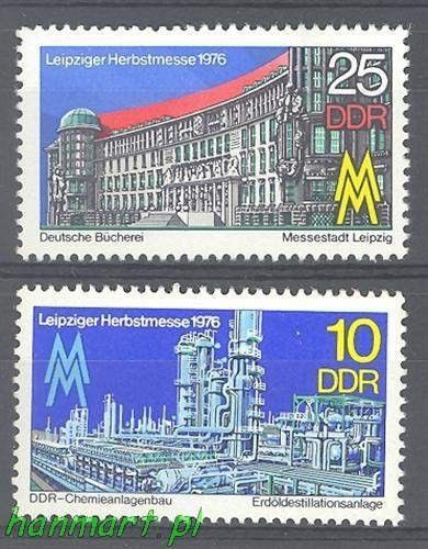 Znaczek NRD / DDR 1976 Mi 2161-2162 Czyste **