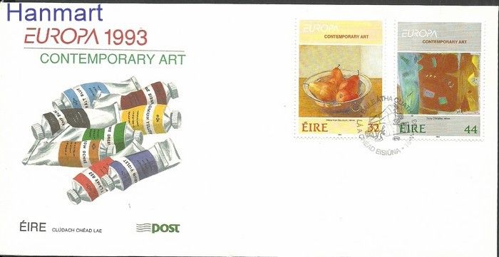 Znaczek Irlandia 1993 Mi 825-826 FDC