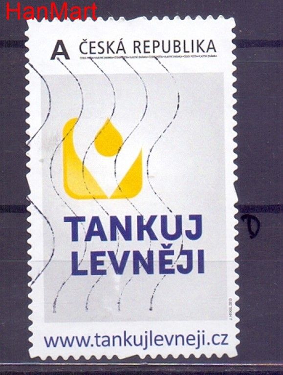 Znaczek Czechy 2013 Mi mpl780Sd Stemplowane