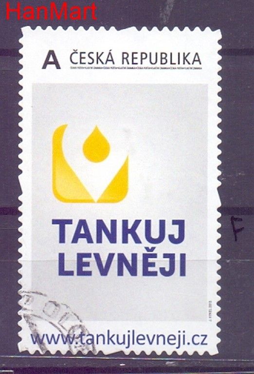 Znaczek Czechy 2013 Mi mpl780Sf Stemplowane