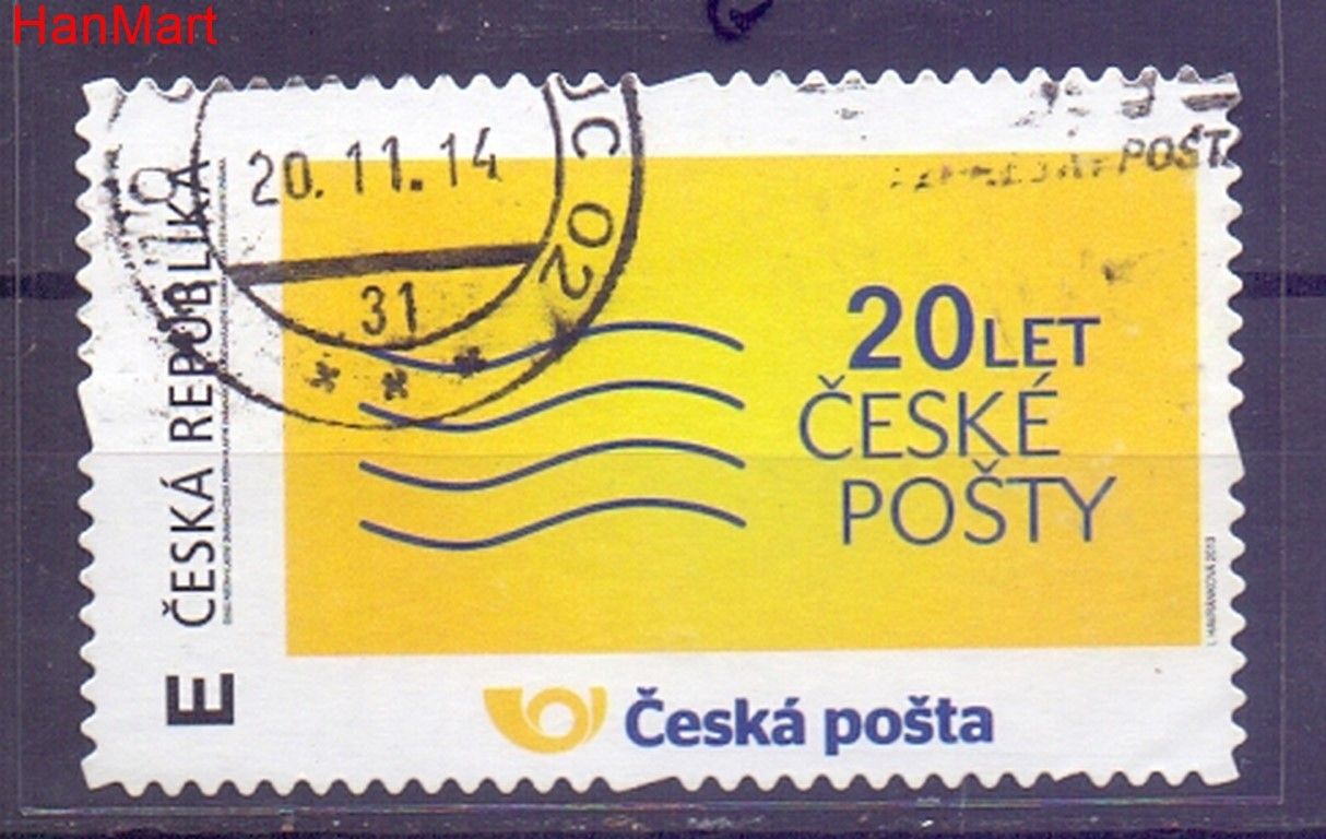 Znaczek Czechy 2013 Mi mpl781g Stemplowane