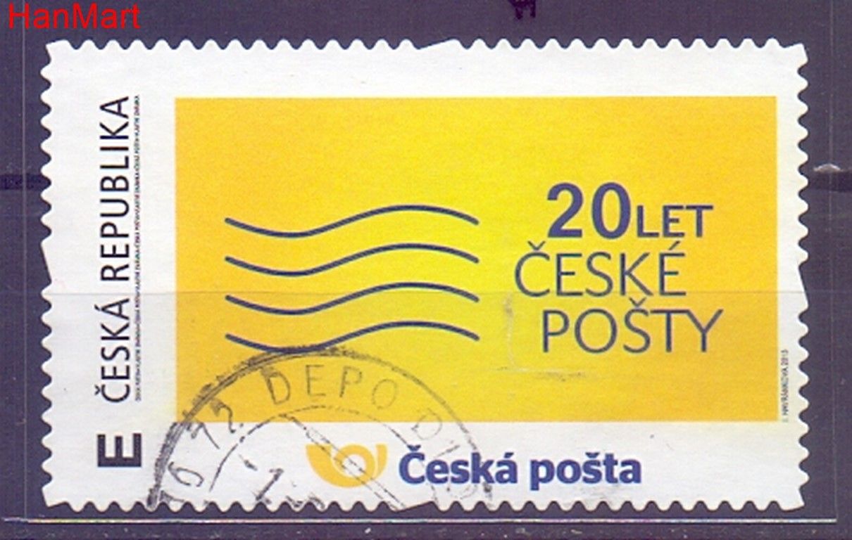 Znaczek Czechy 2013 Mi mpl781h Stemplowane