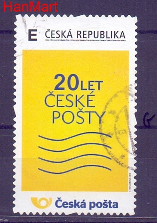 Znaczek Czechy 2013 Mi mpl781Sg Stemplowane