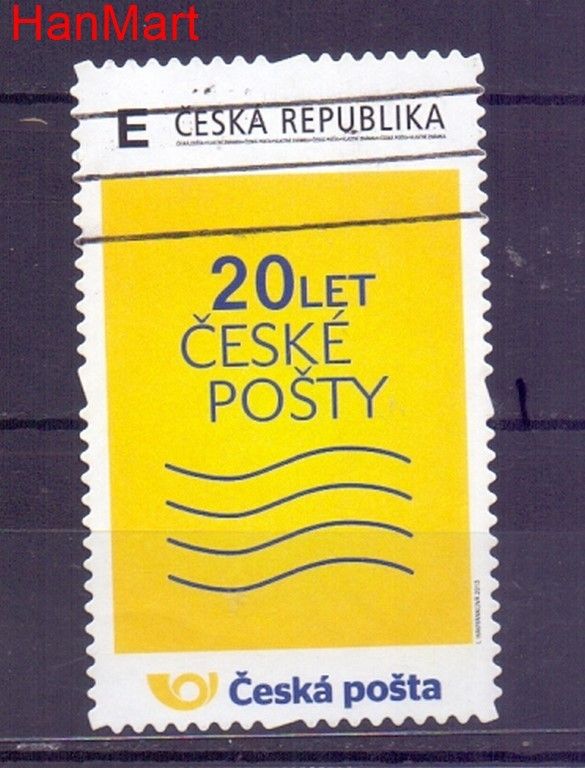 Znaczek Czechy 2013 Mi mpl781Si Stemplowane