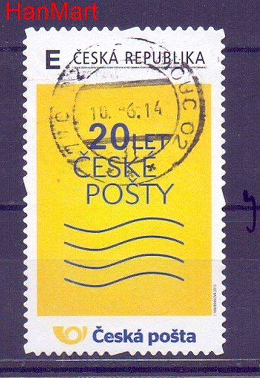 Znaczek Czechy 2013 Mi mpl781Sj Stemplowane