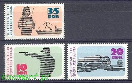 NRD / DDR 1977 Mi 2220-2222 Czyste **