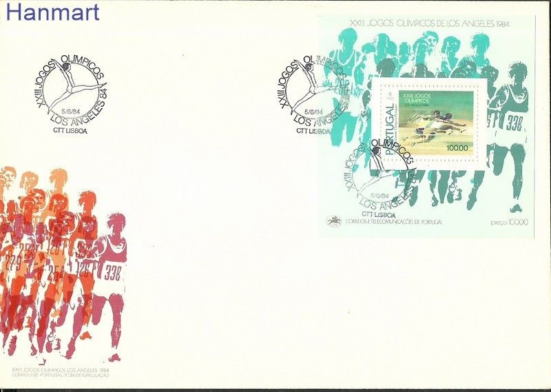 Znaczek Portugalia 1984 Mi bl45 FDC