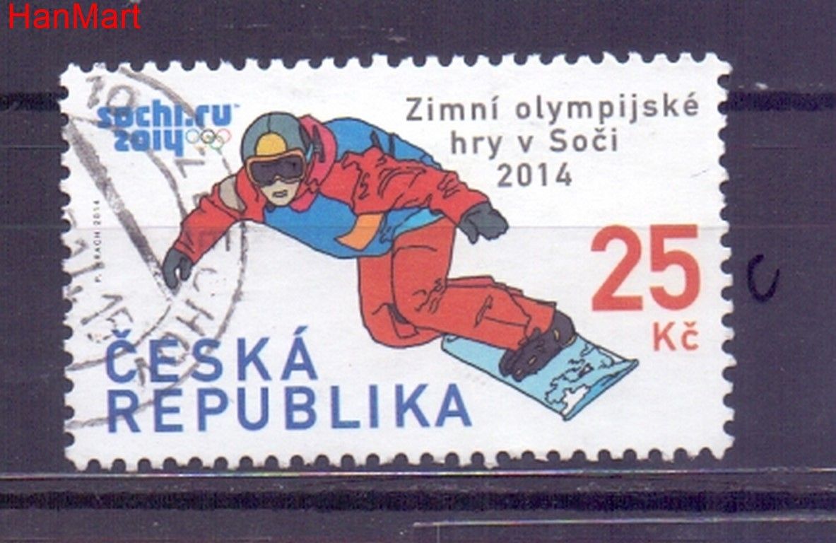 Czechy 2014 Mi mpl795c Stemplowane