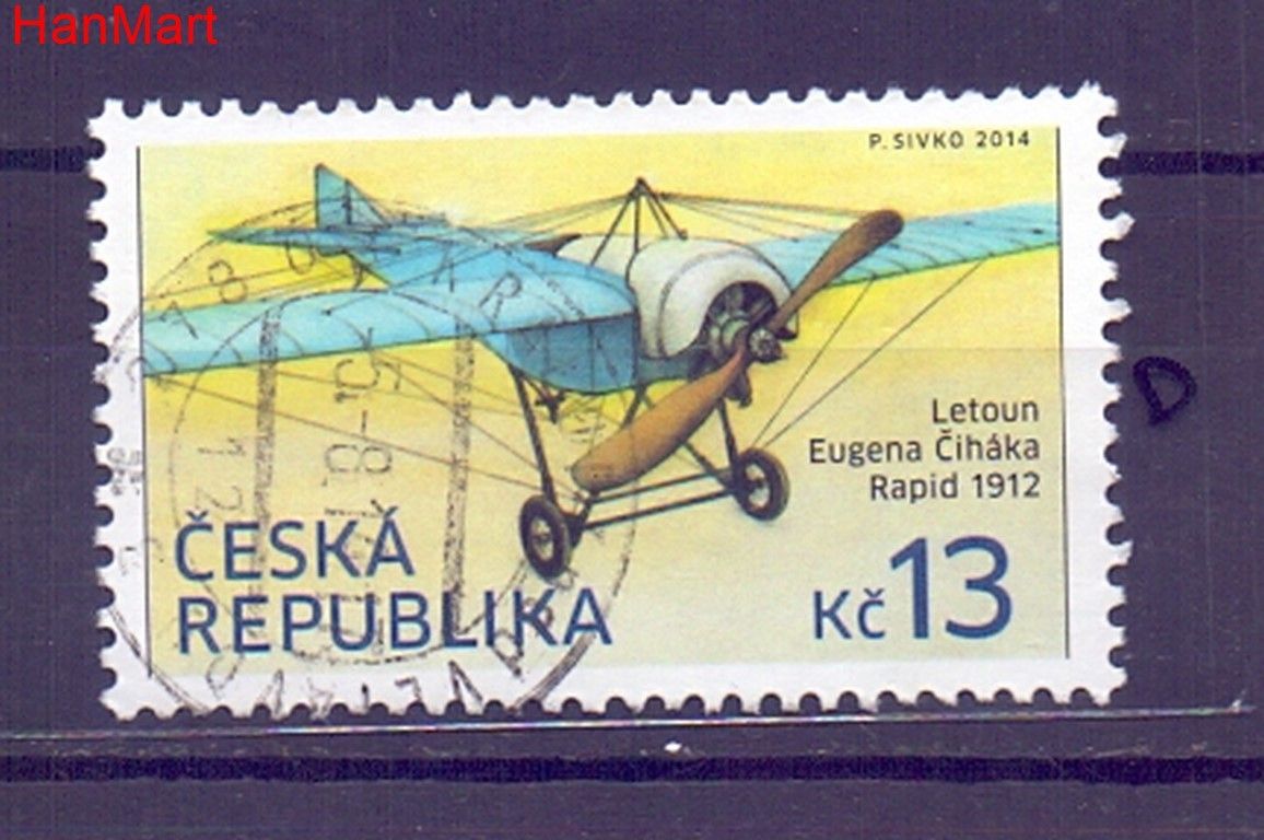 Znaczek Czechy 2014 Mi mpl797d Stemplowane