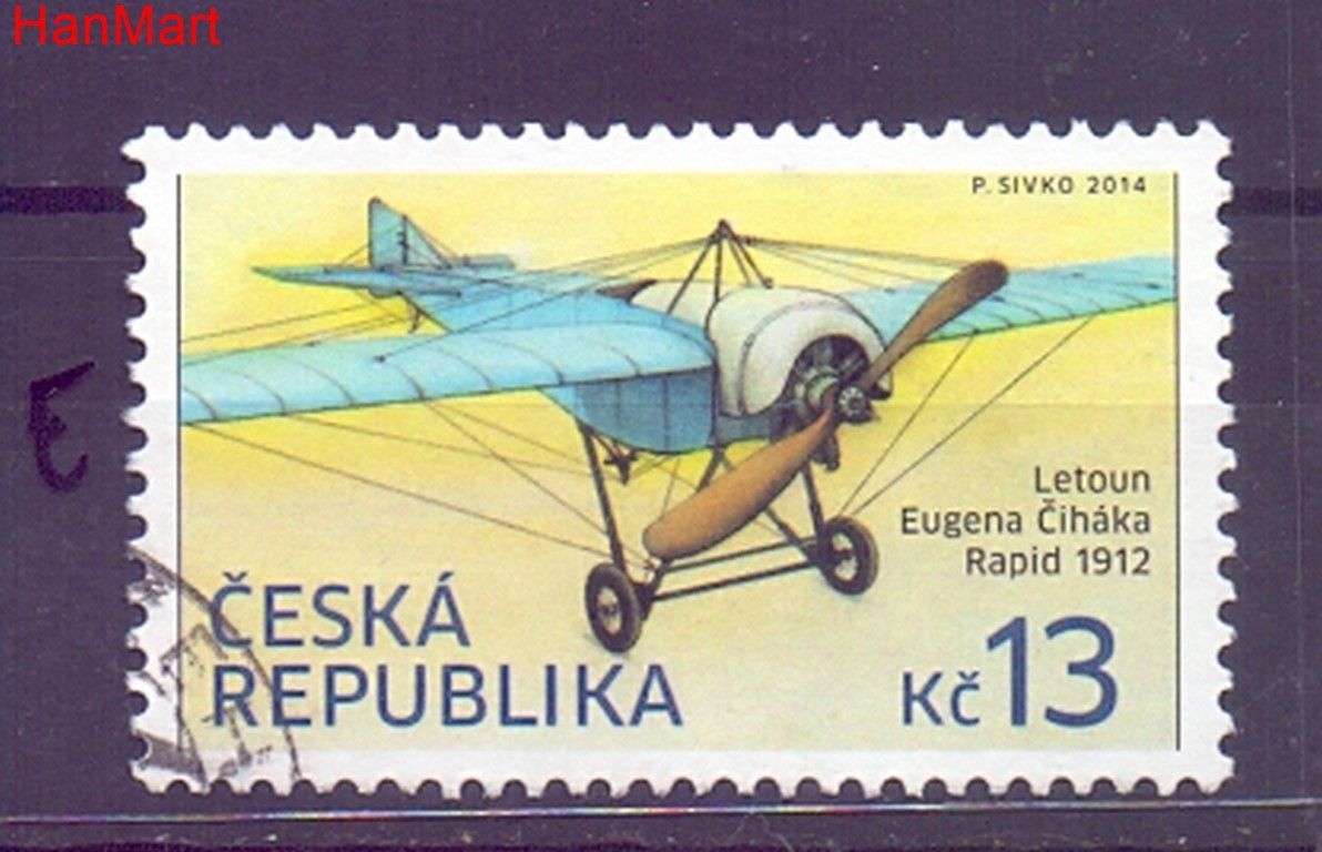 Znaczek Czechy 2014 Mi mpl797e Stemplowane