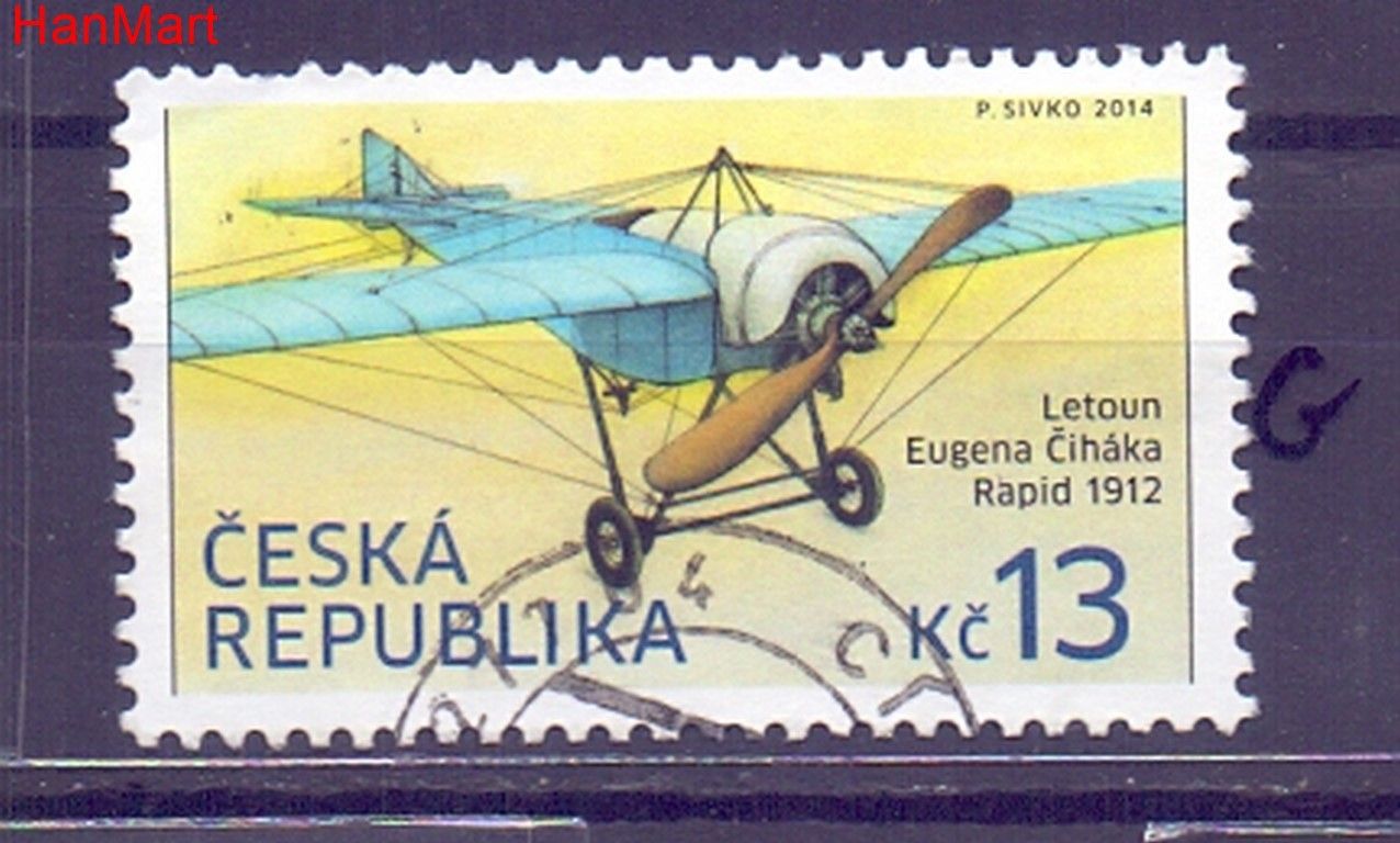Znaczek Czechy 2014 Mi mpl797g Stemplowane