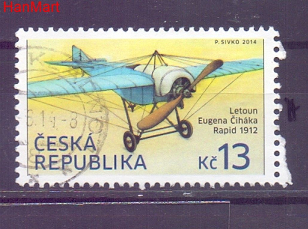 Znaczek Czechy 2014 Mi mpl797h Stemplowane