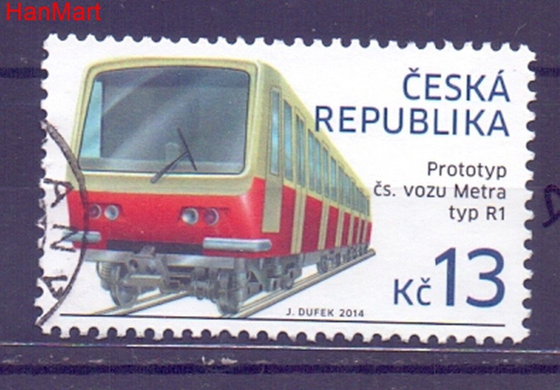 Znaczek Czechy 2014 Mi mpl798d Stemplowane