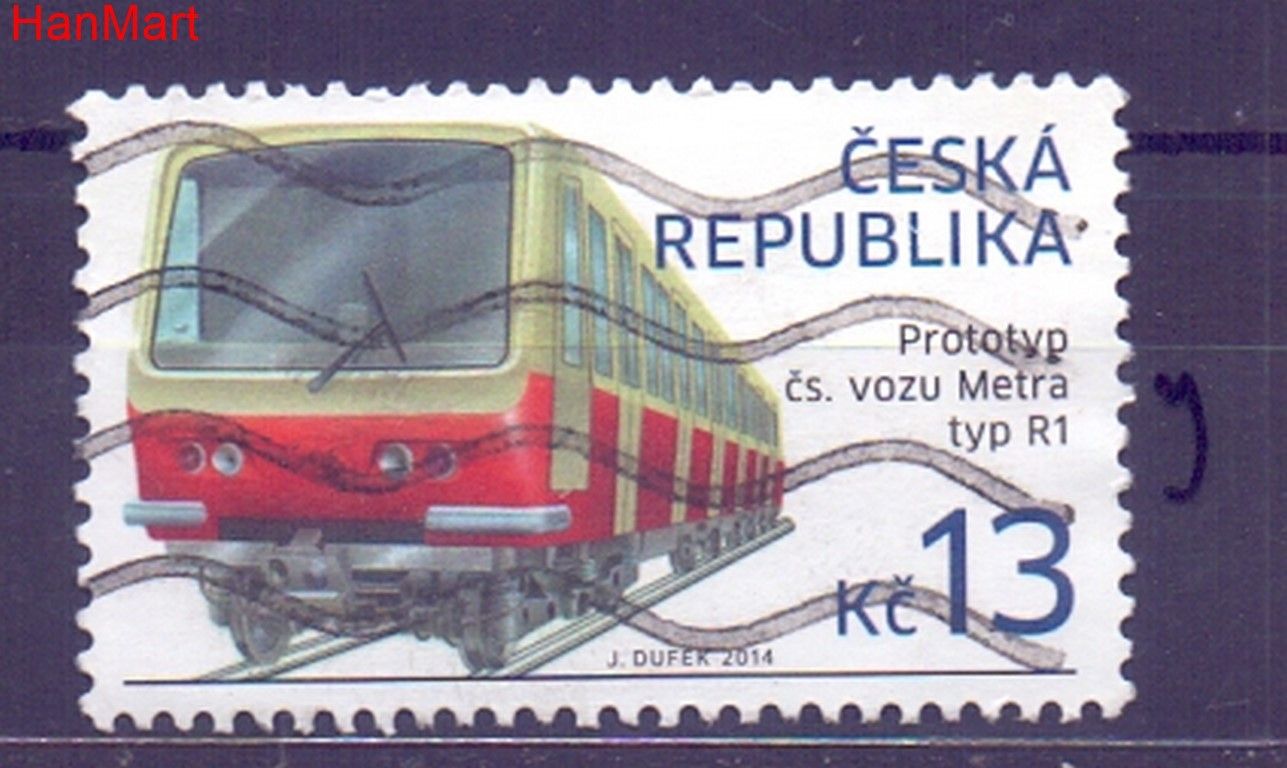 Znaczek Czechy 2014 Mi mpl798j Stemplowane