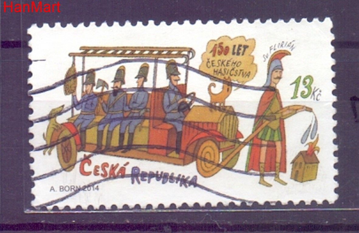 Znaczek Czechy 2014 Mi mpl799d Stemplowane