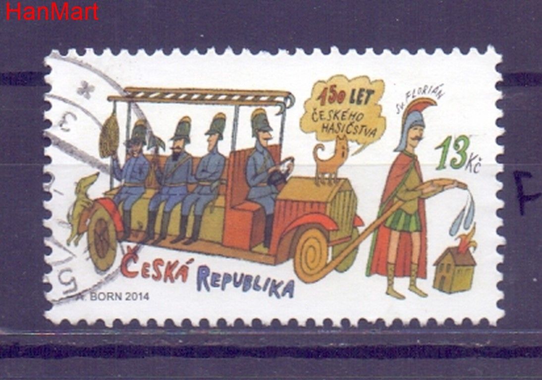 Znaczek Czechy 2014 Mi mpl799f Stemplowane