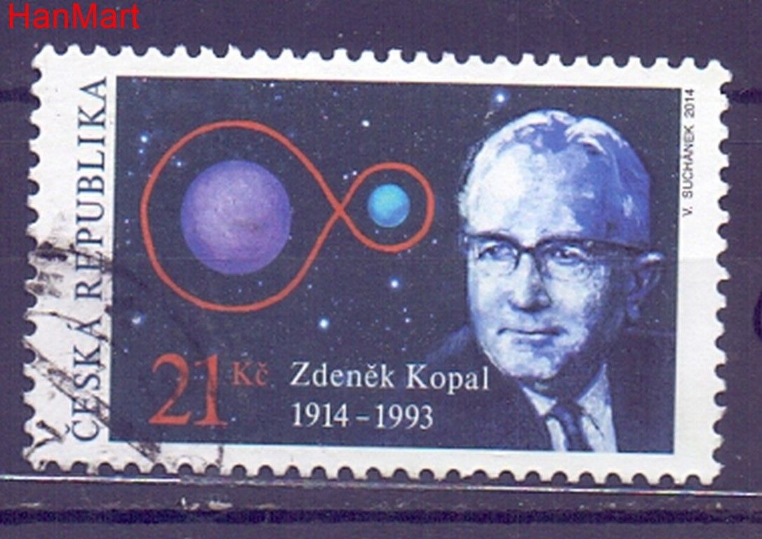 Znaczek Czechy 2014 Mi mpl801g Stemplowane