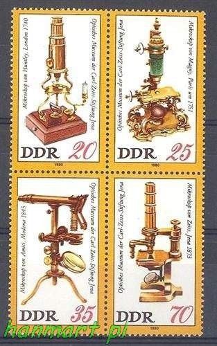 Znaczek NRD / DDR 1980 Mi 2534-2537 Czyste **