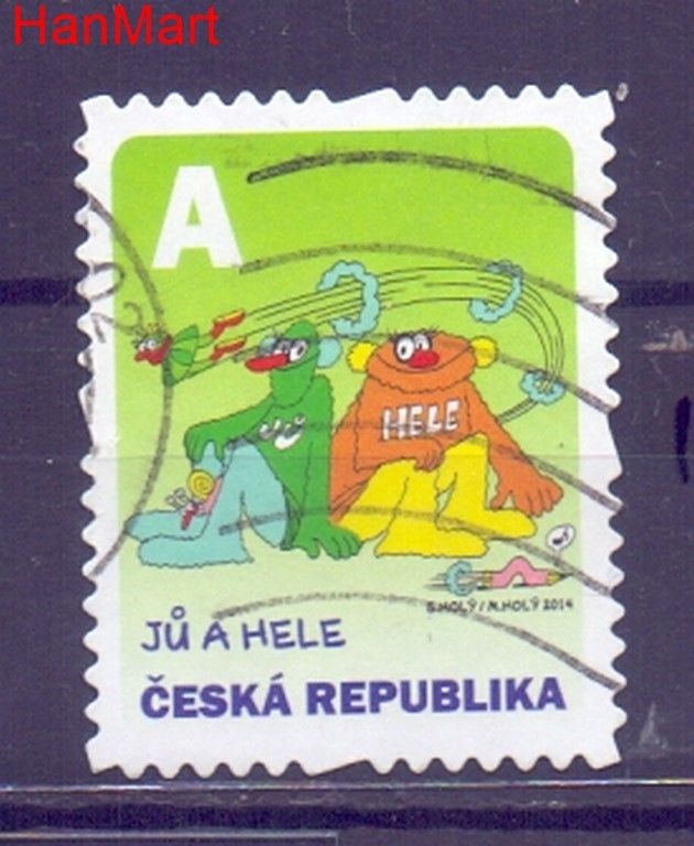 Znaczek Czechy 2014 Mi mpl807i Stemplowane