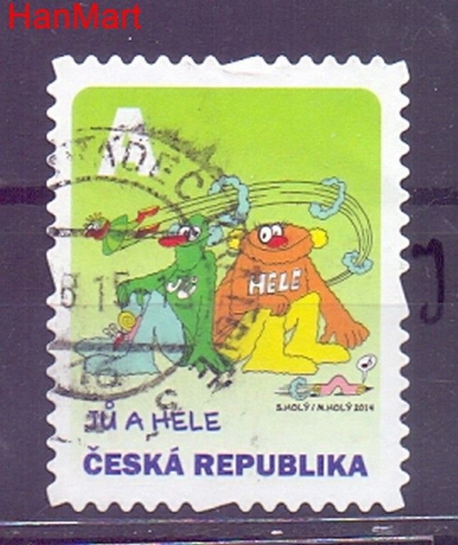 Znaczek Czechy 2014 Mi mpl807j Stemplowane