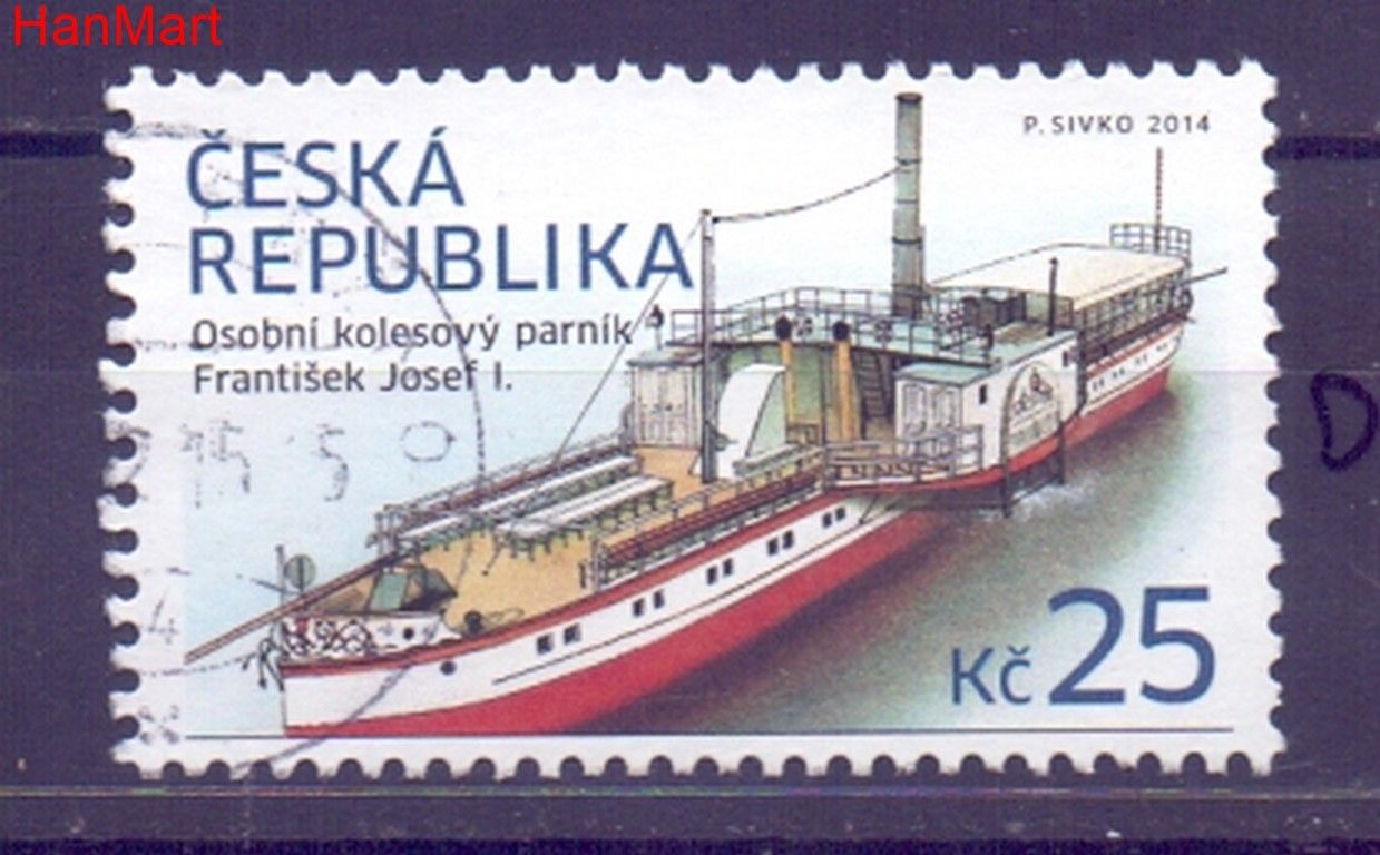 Znaczek Czechy 2014 Mi mpl809d Stemplowane