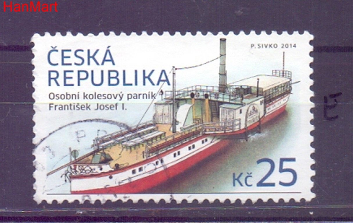Znaczek Czechy 2014 Mi mpl809e Stemplowane