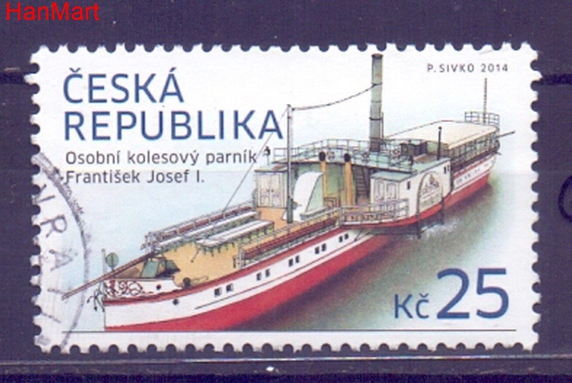Znaczek Czechy 2014 Mi mpl809g Stemplowane