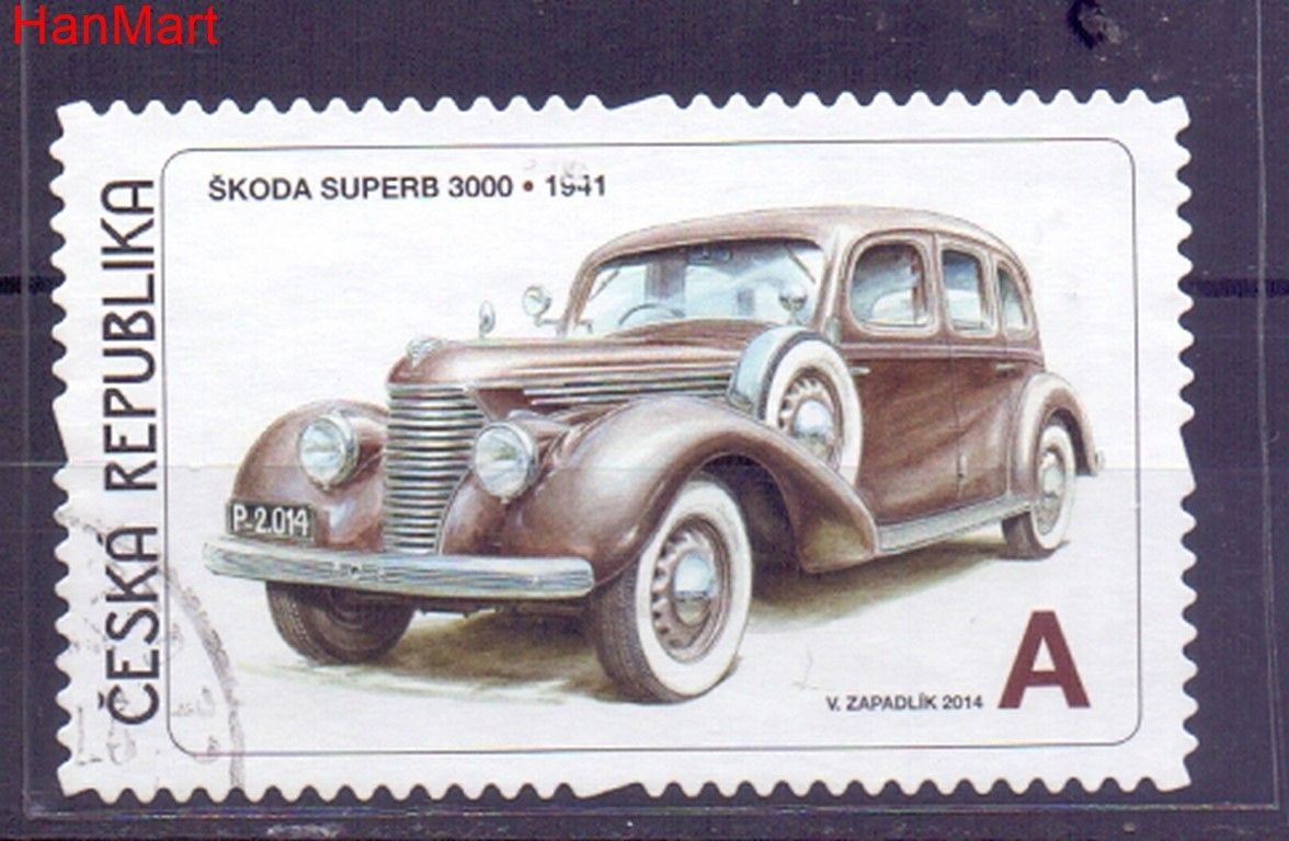 Znaczek Czechy 2014 Mi mpl818d Stemplowane