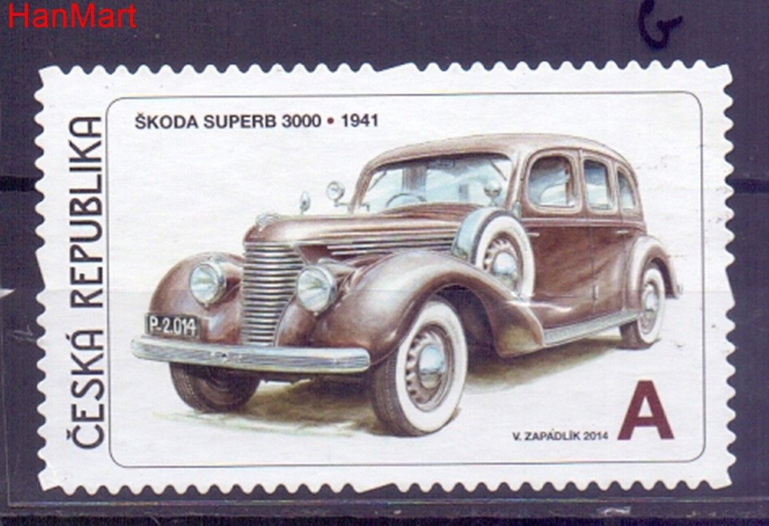 Znaczek Czechy 2014 Mi mpl818g Stemplowane