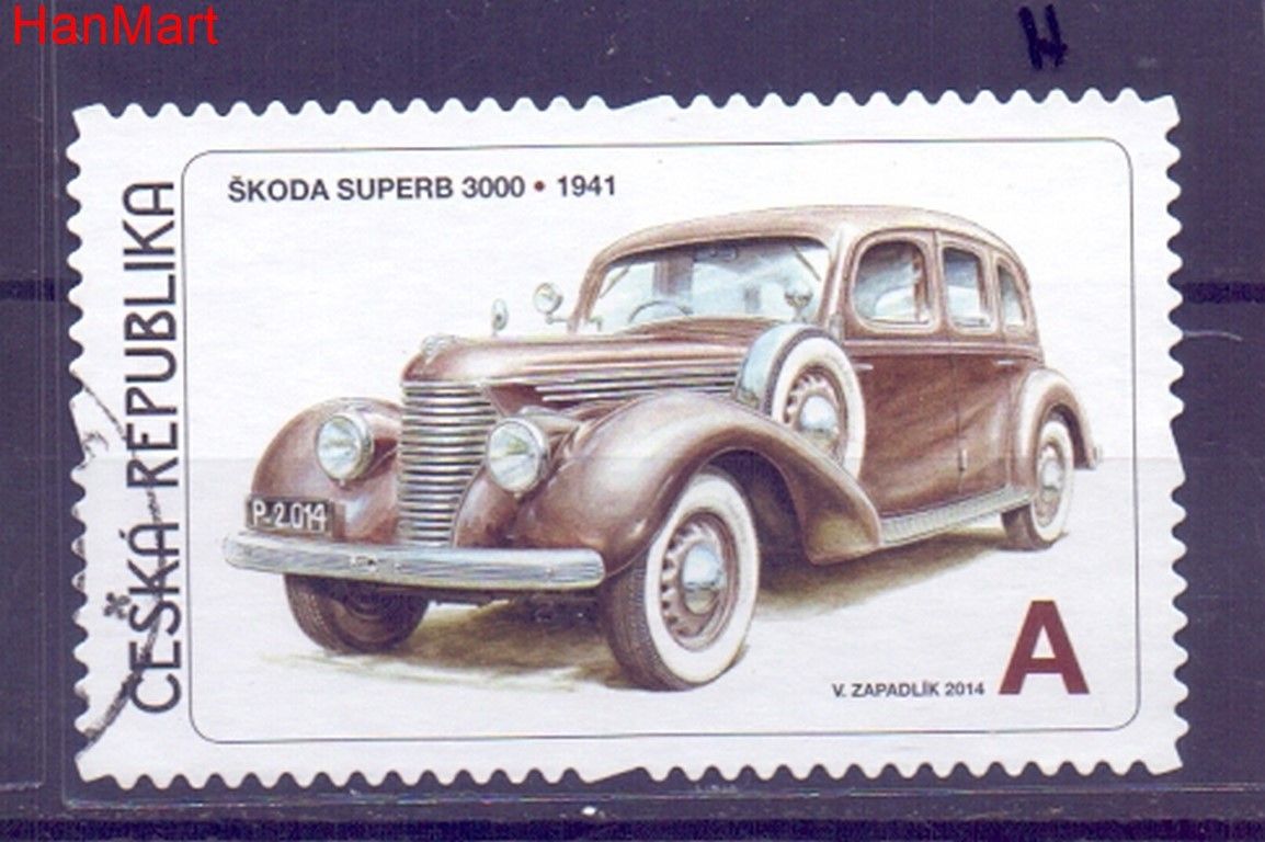 Znaczek Czechy 2014 Mi mpl818h Stemplowane