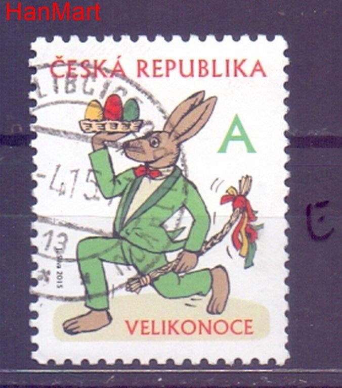 Znaczek Czechy 2015 Mi mpl840e Stemplowane