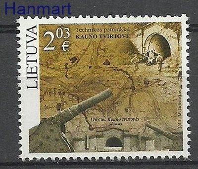 Znaczek Litwa 2015 Mi 1186 Czyste **