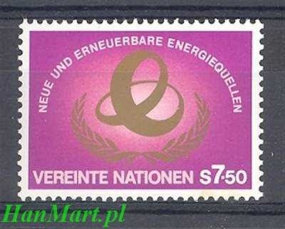 Znaczek Narody Zjednoczone Wiedeń 1981 Mi 20 Czyste **