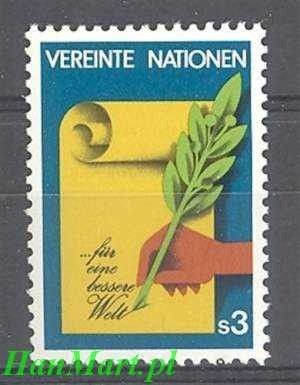 Znaczek Narody Zjednoczone Wiedeń 1982 Mi 23 Czyste **