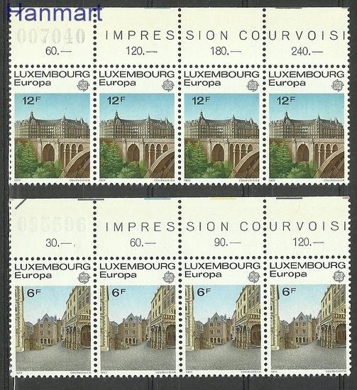 Znaczek Luksemburg 1977 Mi 945-946 Czyste **