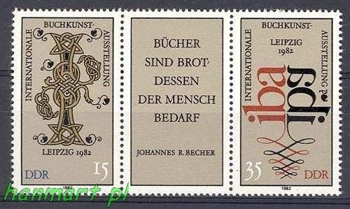 Znaczek NRD / DDR 1982 Mi 2697-2698 Czyste **