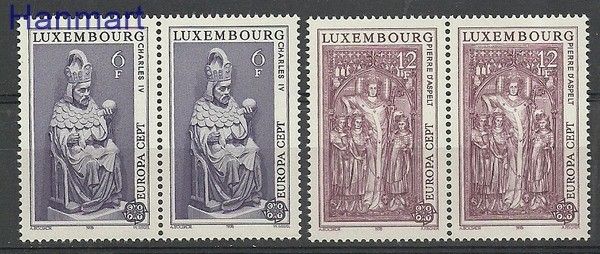 Znaczek Luksemburg 1978 Mi 967-968 Czyste **