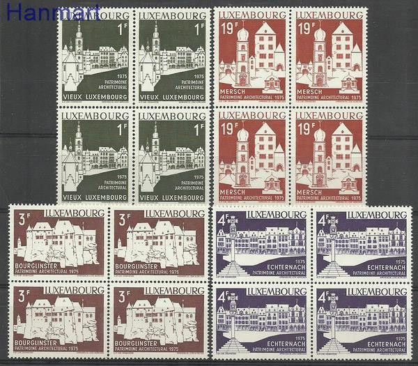 Znaczek Luksemburg 1975 Mi 900-903 Czyste **