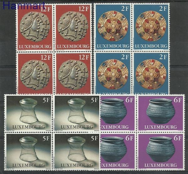 Znaczek Luksemburg 1976 Mi 924-927 Czyste **