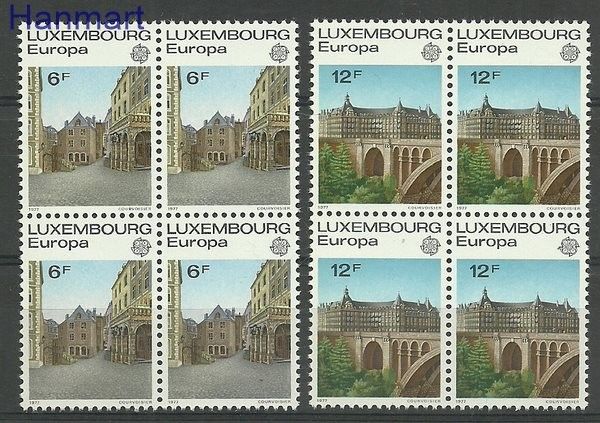 Znaczek Luksemburg 1977 Mi 945-946 Czyste **