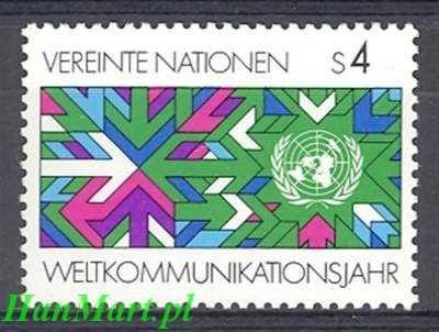 Znaczek Narody Zjednoczone Wiedeń 1983 Mi 29 Czyste **