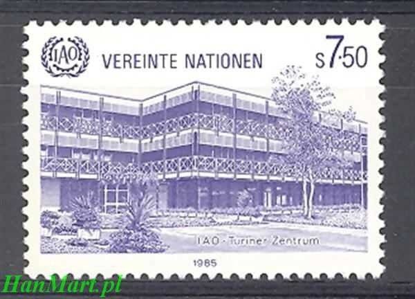 Znaczek Narody Zjednoczone Wiedeń 1985 Mi 47 Czyste **