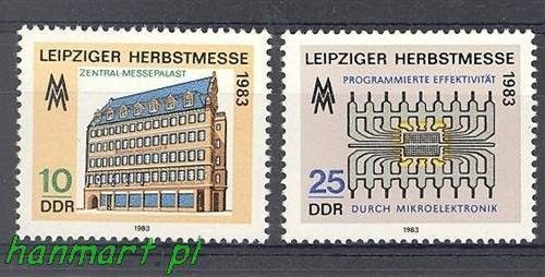 Znaczek NRD / DDR 1983 Mi 2822-2823 Czyste **