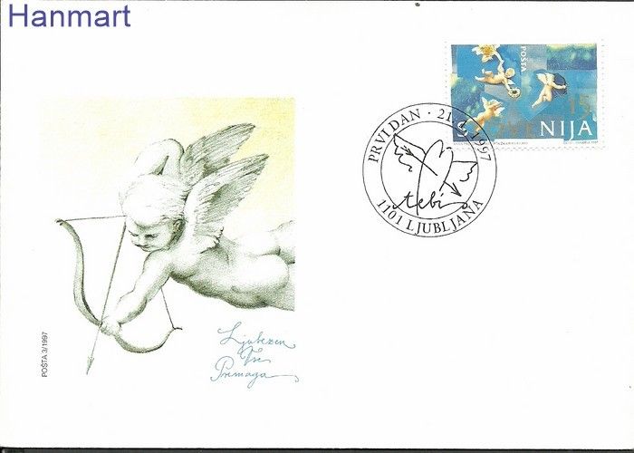 Znaczek Słowenia 1997 Mi 176 FDC